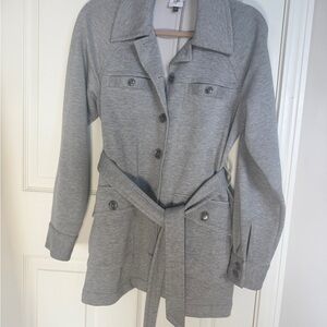 Cabi Women's Grab & Go Trench Heather Gray